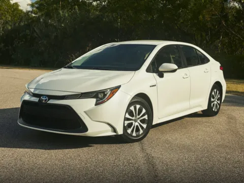 Blue 2022 Toyota Corolla Hybrid LE for sale in Indio, CA
