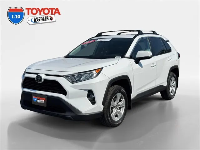 White 2020 Toyota RAV4 XLE for sale in Indio, CA