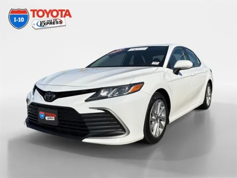 White 2023 Toyota Camry LE for sale in Indio, CA