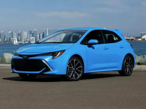 White 2022 Toyota Corolla Hatchback SE for sale in Indio, CA