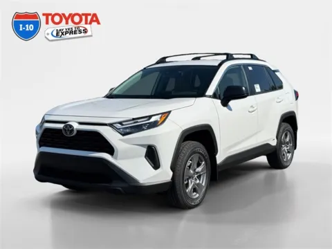White 2025 Toyota RAV4 Hybrid LE for sale in Indio, CA