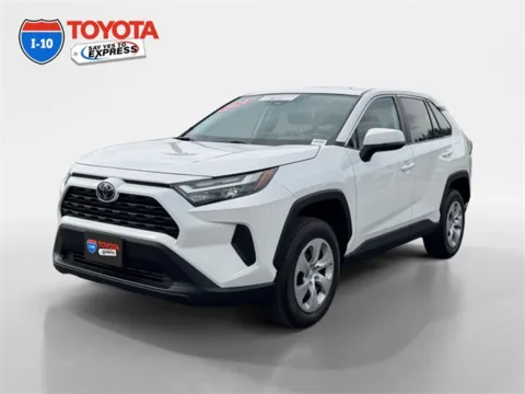 White 2024 Toyota RAV4 LE for sale in Indio, CA