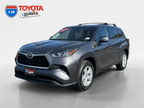 Gray 2020 Toyota Highlander L for sale in Indio, CA