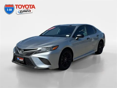 Silver 2020 Toyota Camry SE Nightshade for sale in Indio, CA