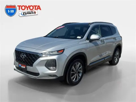 Silver 2020 Hyundai Santa Fe Limited for sale in Indio, CA