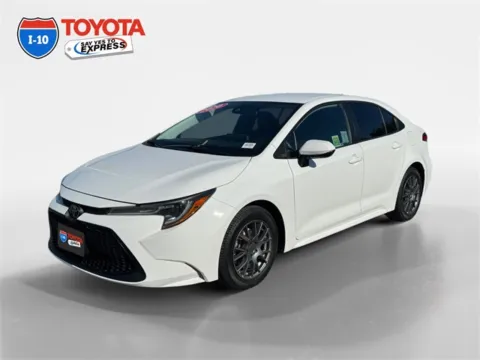 White 2020 Toyota Corolla LE for sale in Indio, CA