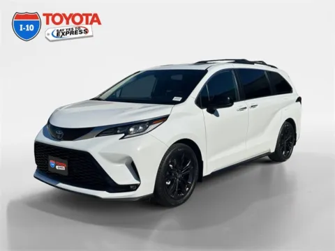 White 2022 Toyota Sienna XSE for sale in Indio, CA