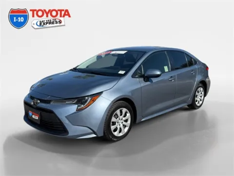 Blue 2023 Toyota Corolla LE for sale in Indio, CA