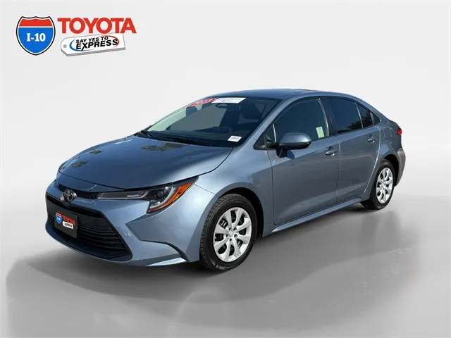 Blue 2023 Toyota Corolla LE for sale in Indio, CA