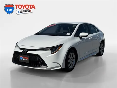 White 2022 Toyota Corolla LE for sale in Indio, CA