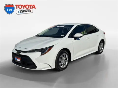 White 2024 Toyota Corolla LE for sale in Indio, CA