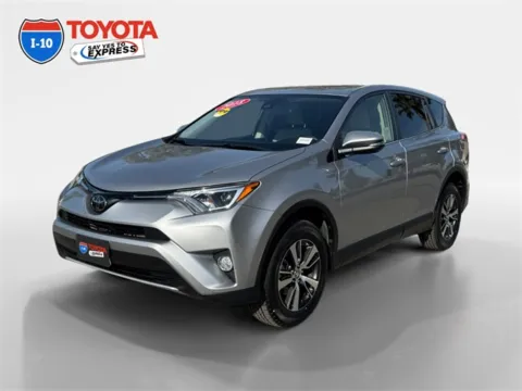 Silver 2018 Toyota RAV4 XLE for sale in Indio, CA