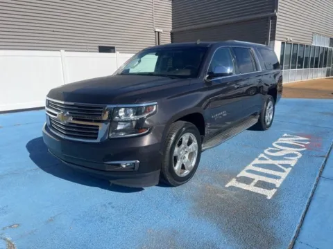 Gray 2015 Chevrolet Suburban LTZ for sale in DeRidder, LA