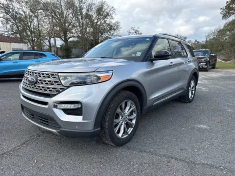 Silver 2022 Ford Explorer Limited for sale in DeRidder, LA