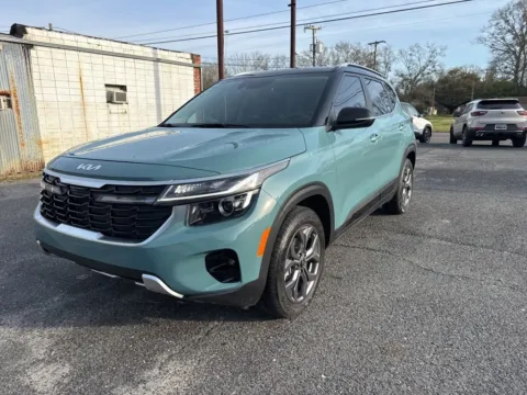 Blue 2024 Kia Seltos S for sale in DeRidder, LA