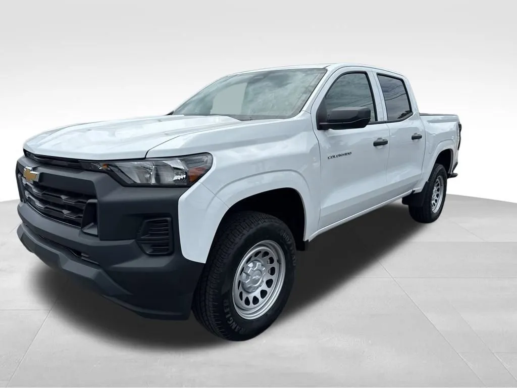 White 2025 Chevrolet Colorado 2WD Work Truck for sale in DeRidder, LA