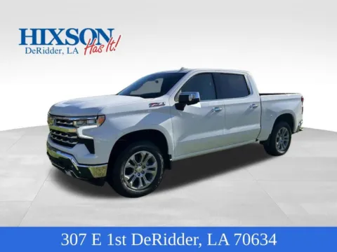 White 2025 Chevrolet Silverado 1500 LTZ for sale in DeRidder, LA