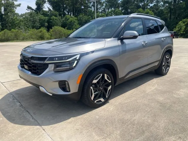 Gray 2024 Kia Seltos SX for sale in DeRidder, LA