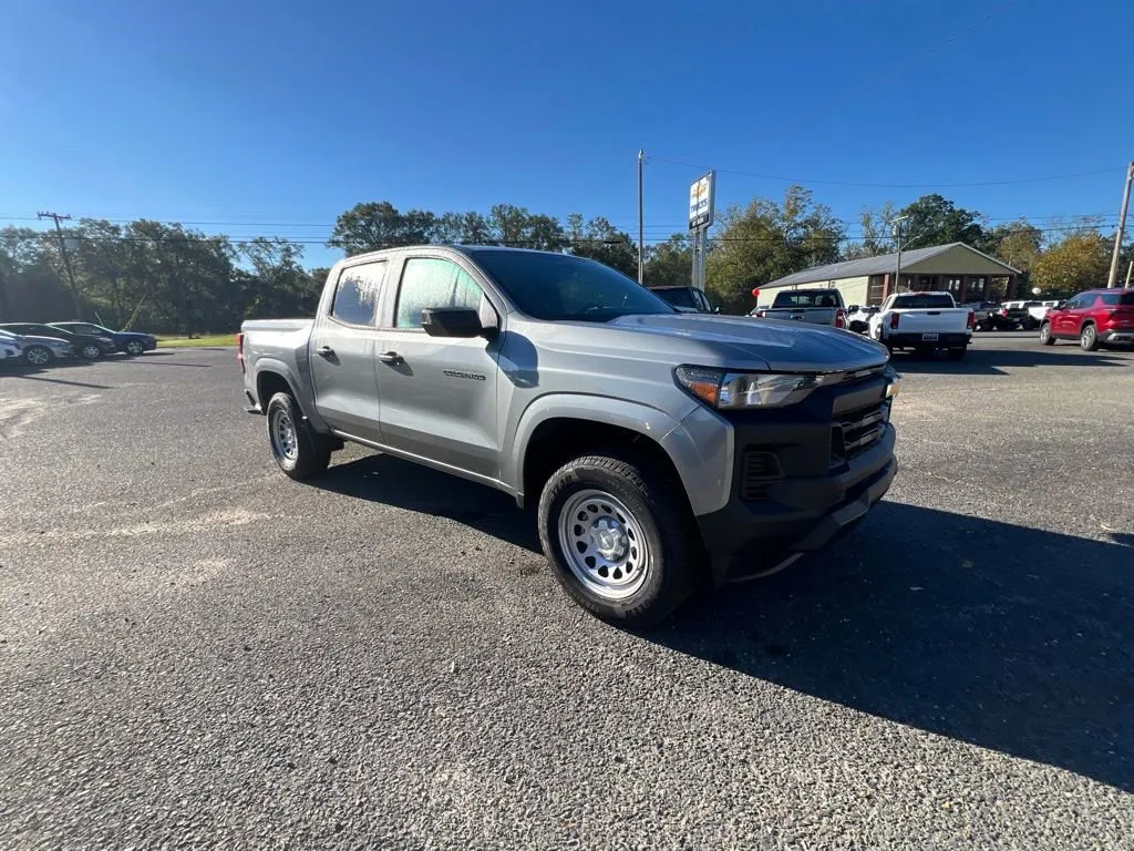 Gray 2025 Chevrolet Colorado 2WD Work Truck for sale in DeRidder, LA