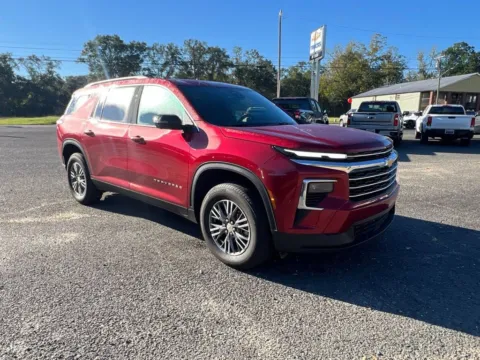 Red 2025 Chevrolet Traverse FWD LT for sale in DeRidder, LA