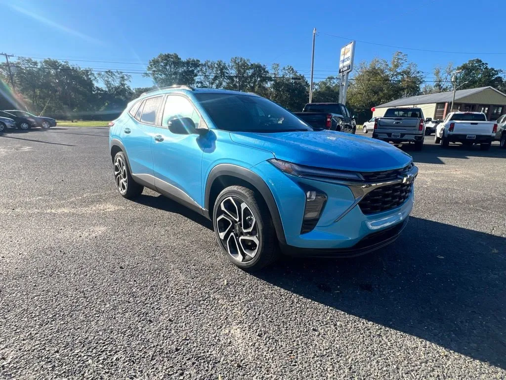 Blue 2025 Chevrolet Trax 2RS for sale in DeRidder, LA