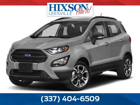 Black 2020 Ford EcoSport SES for sale in Leesville, LA
