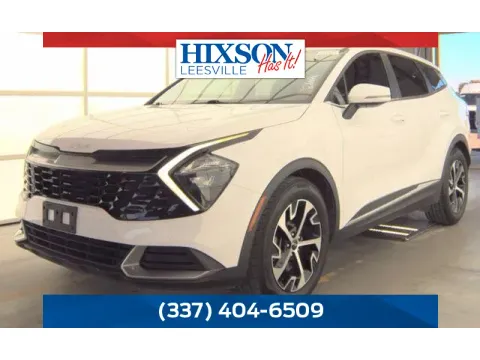 White 2023 Kia Sportage EX for sale in Leesville, LA