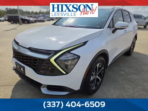 White 2023 Kia Sportage EX for sale in Leesville, LA
