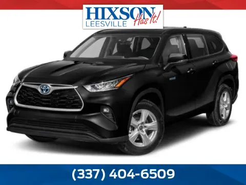 Blue 2021 Toyota Highlander Hybrid Limited for sale in Leesville, LA