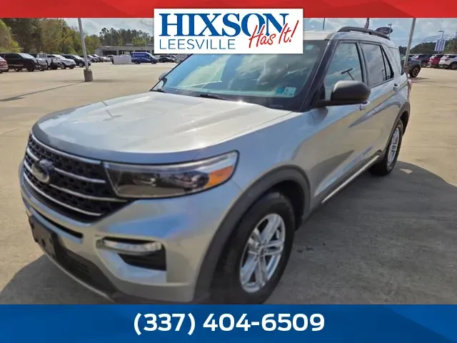 Silver 2020 Ford Explorer XLT for sale in Leesville, LA