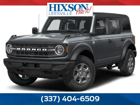 Gray 2025 Ford Bronco Big Bend for sale in Leesville, LA