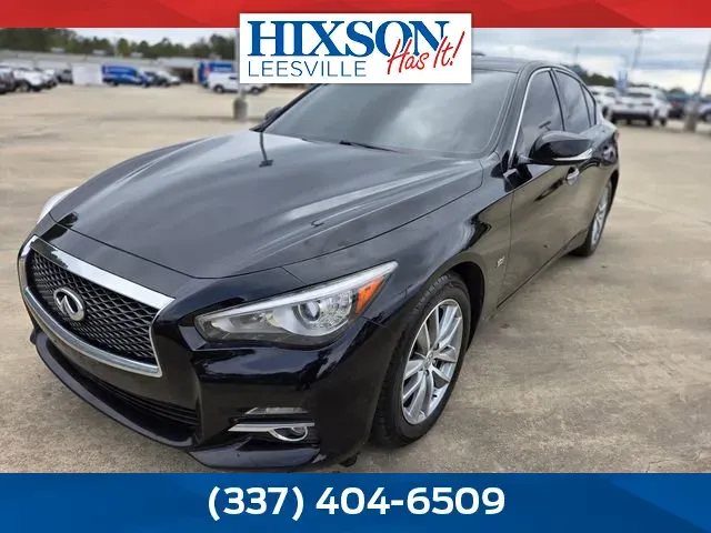 Used 2016 INFINITI Q50 Premium with VIN JN1EV7AR5GM345978 for sale in Leesville, LA