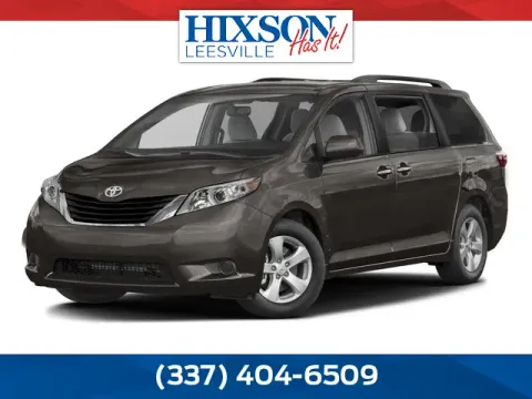 Silver 2017 Toyota Sienna L for sale in Leesville, LA