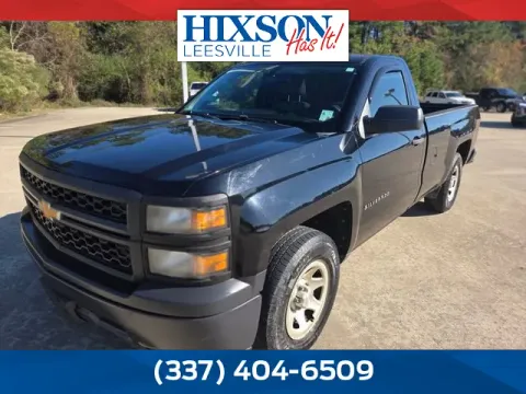 Black 2015 Chevrolet Silverado 1500 Work Truck for sale in Leesville, LA