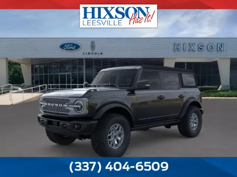 Black 2025 Ford Bronco Badlands for sale in Leesville, LA