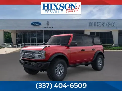 Red 2025 Ford Bronco Badlands for sale in Leesville, LA