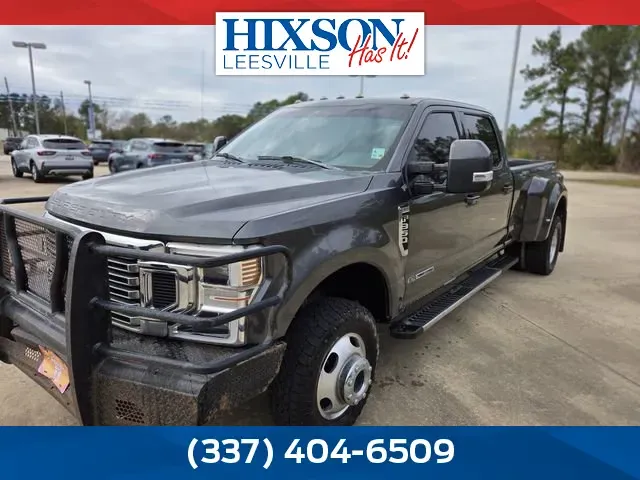 Gray 2020 Ford Super Duty F-350 DRW LARIAT for sale in Leesville, LA