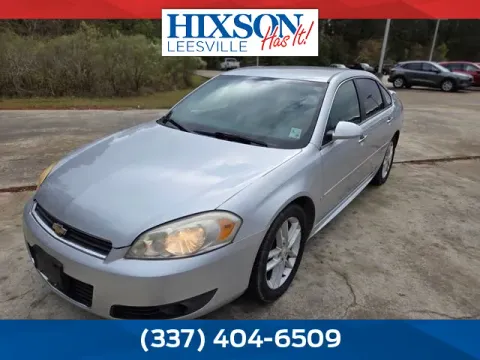 Silver 2009 Chevrolet Impala LTZ for sale in Leesville, LA