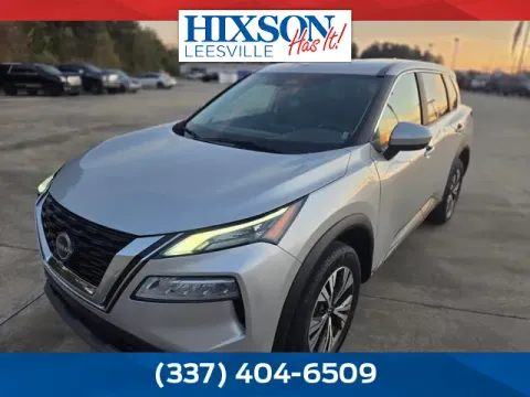 Silver 2023 Nissan Rogue SV for sale in Leesville, LA