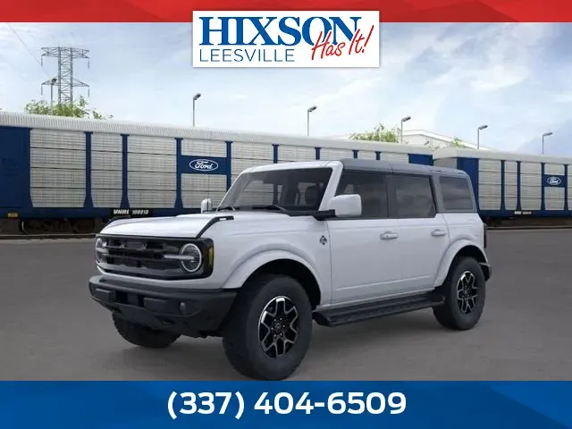 White 2025 Ford Bronco Outer Banks for sale in Leesville, LA