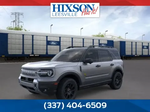 Gray 2025 Ford Bronco Sport Badlands for sale in Leesville, LA