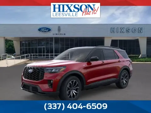 Red 2026 Ford Explorer ST-Line for sale in Leesville, LA