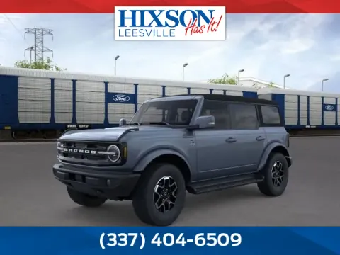 Gray 2025 Ford Bronco Outer Banks for sale in Leesville, LA