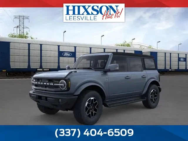 Gray 2025 Ford Bronco Outer Banks for sale in Leesville, LA