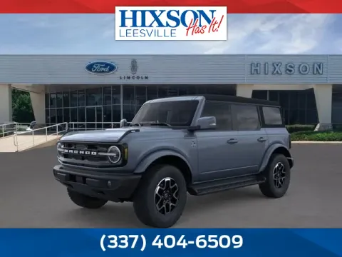 Gray 2025 Ford Bronco Outer Banks for sale in Leesville, LA