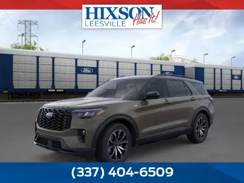 Gray 2026 Ford Explorer ST-Line for sale in Leesville, LA