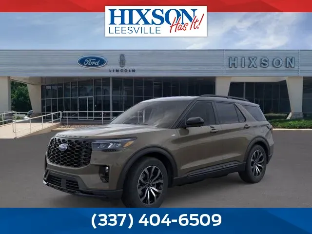 Gray 2026 Ford Explorer ST-Line for sale in Leesville, LA