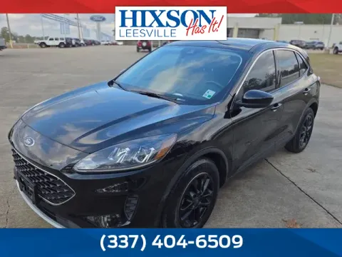 Black 2021 Ford Escape SE for sale in Leesville, LA