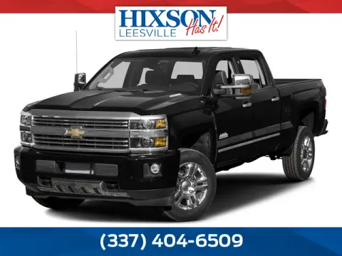 Gray 2017 Chevrolet Silverado 2500HD High Country for sale in Leesville, LA
