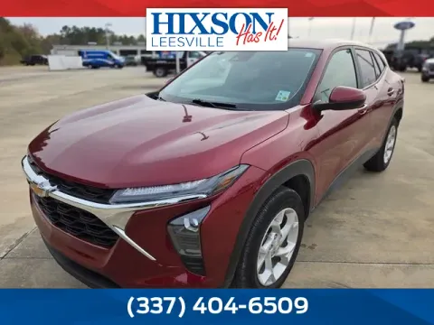Red 2025 Chevrolet Trax LS for sale in Leesville, LA
